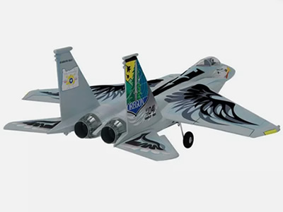 XFly F15 twin 40mm Eagle Oregon National Guard EPO 710mm PNP Jet