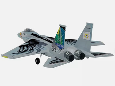 XFly F15 twin 40mm Eagle Oregon National Guard EPO 710mm PNP Jet