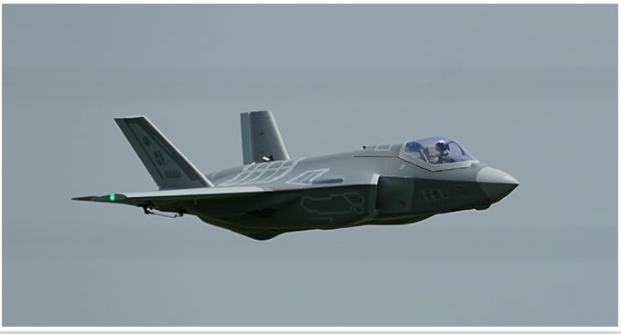 XFly F-35 64mm lighting 750mm EDF PNP Jet RC airplane